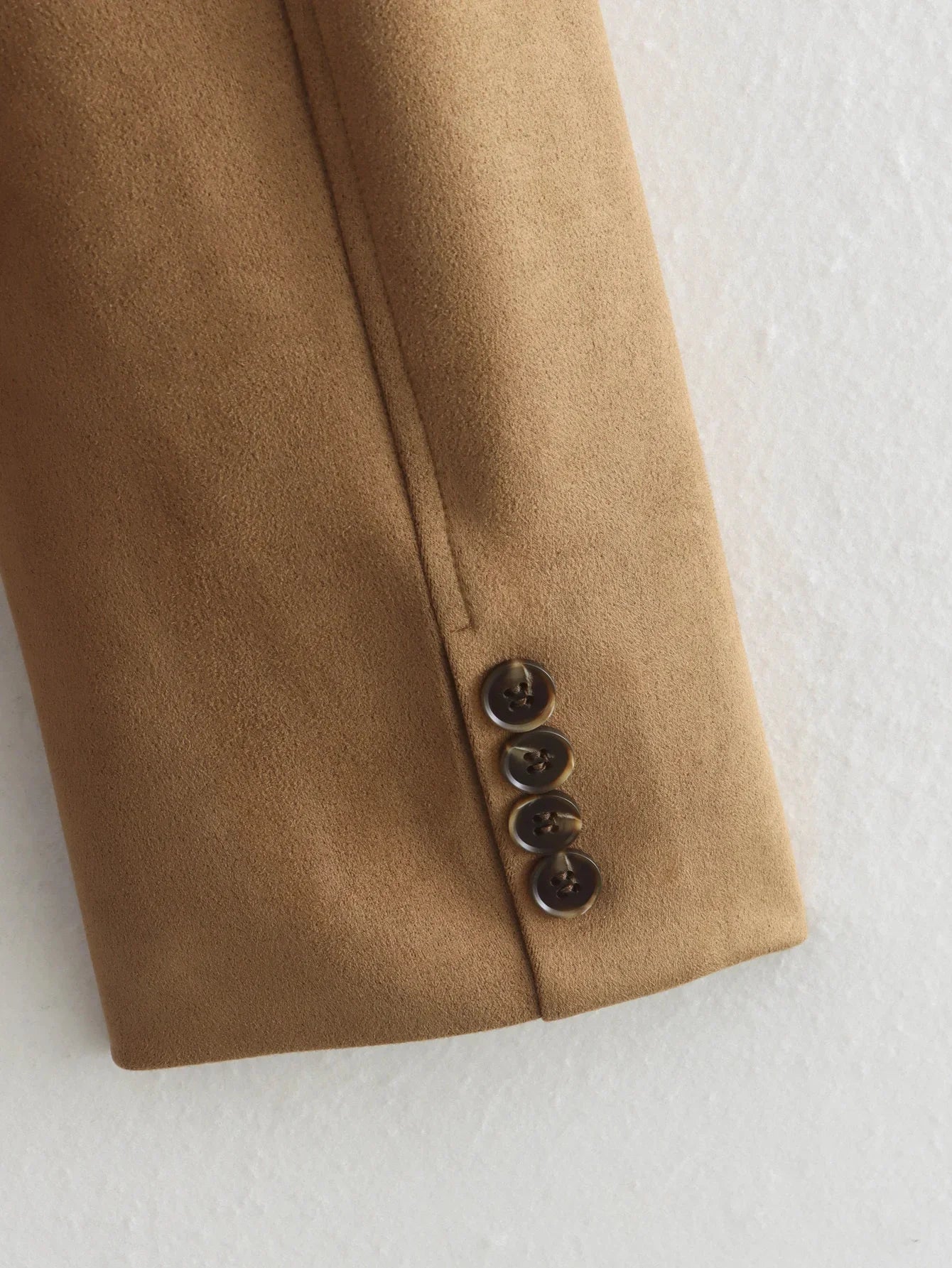 "Warm & Stylish: Thanksgiving Ready in Women's Suede Leather"