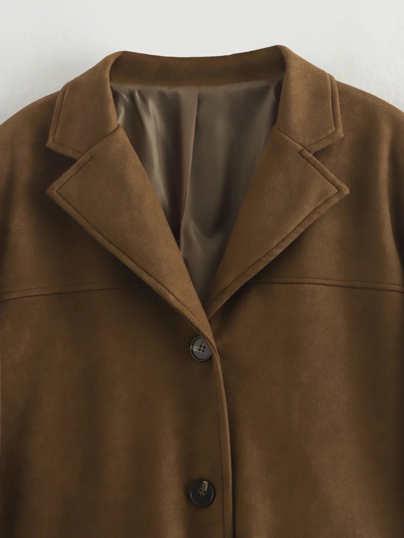 "Warm & Stylish: Thanksgiving Ready in Women's Suede Leather"