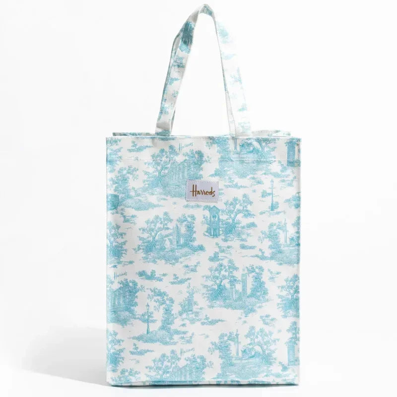 Harrodes Canvas Female Tote Bag