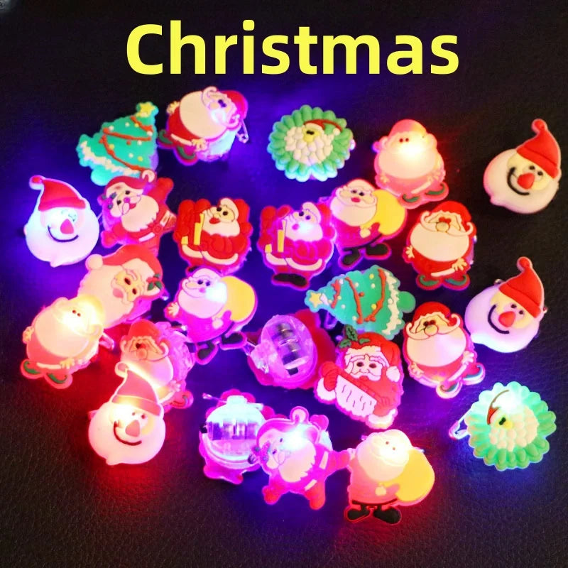 Christmas Party Plastic LED Glow Jewelry