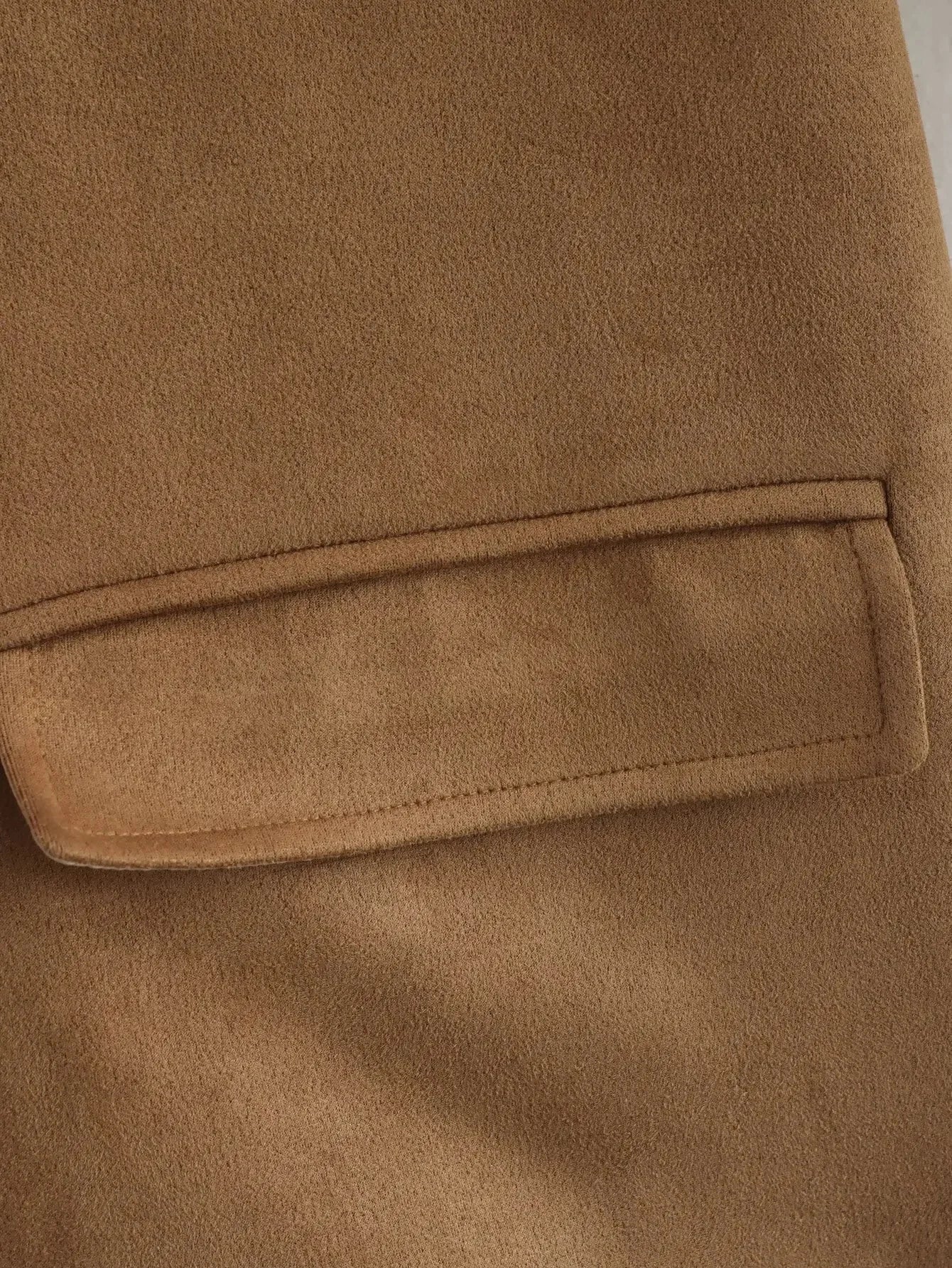 "Warm & Stylish: Thanksgiving Ready in Women's Suede Leather"